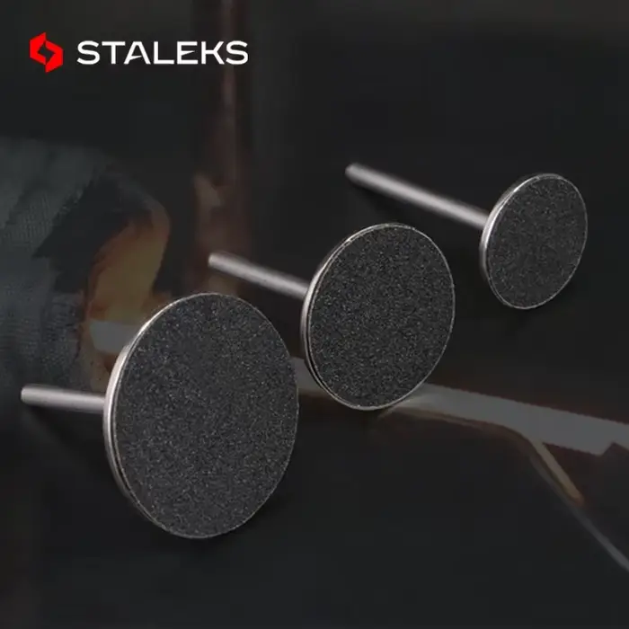 Jeu de forets à ongles en acier inoxydable