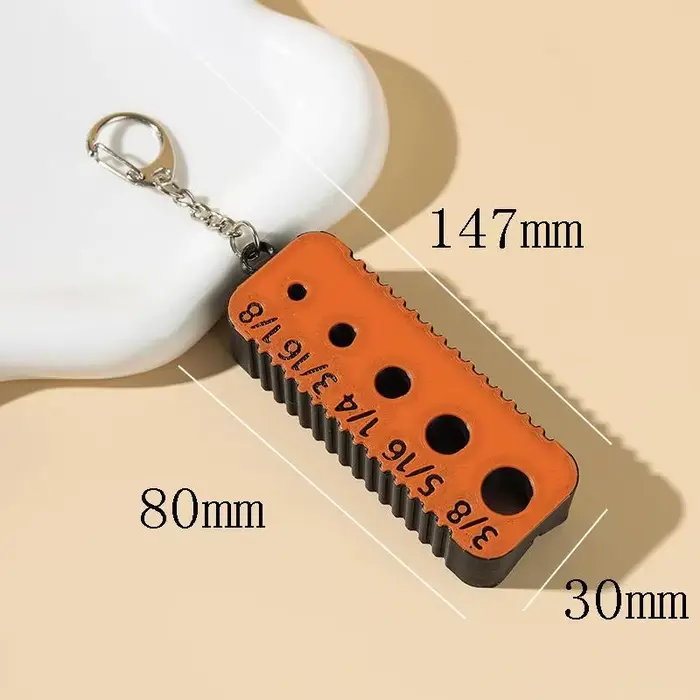 Guide de perçage pour trous de 4-10 mm (3/8, 5/16, 1/4, 1/8) – Gabarit de perçage DIY, outil de jonc