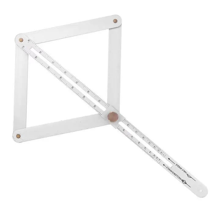 Rapporteur d'angle en alliage d'aluminium, outil de mesure d'angle d'angle, outil de mesure du trava