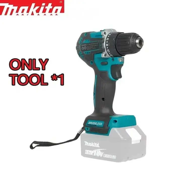 Perceuse-visseuse sans fil MAKITA DDF487 18V sans balais 1700 tr/min, mandrin 10 mm pour assemblage