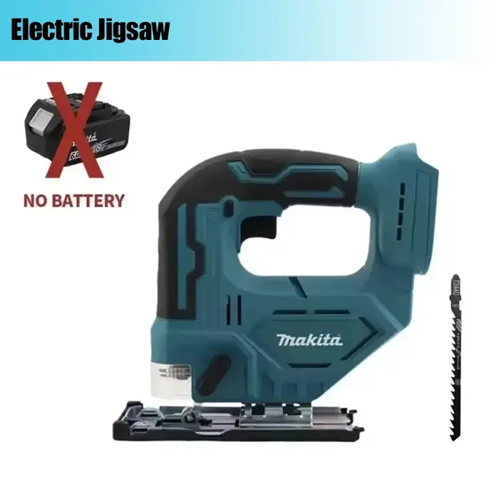 Scie sauteuse électrique sans fil Makita DJV182 340W avec lame de scie