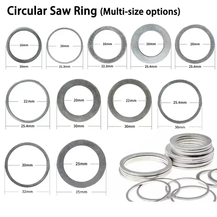 Anneaux de réduction de lame de scie circulaire