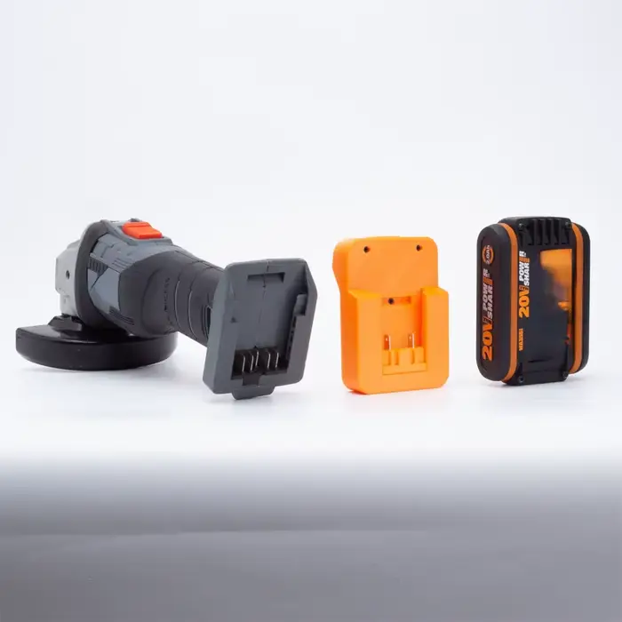 Adaptateur de batterie pour convertisseur de batterie au Lithium WORX 20V 4 broches vers outils de forage sans fil sans brosse Aldi FERREX 20V (adaptateur uniquement)