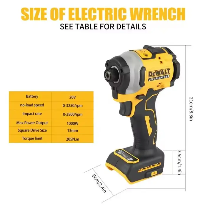 DEWALT DCF850 pilote d'impact