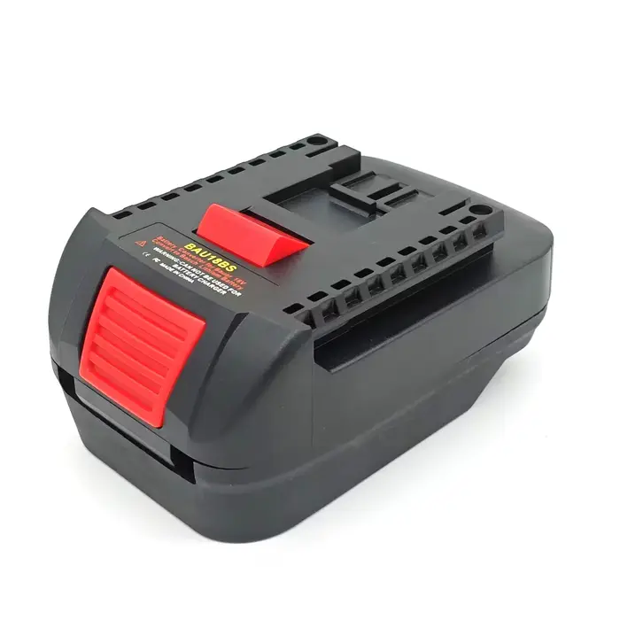 Adaptateur de batterie BAU18BS pour batteries Li-ion Bauer 20V, compatible avec les outils électriqu