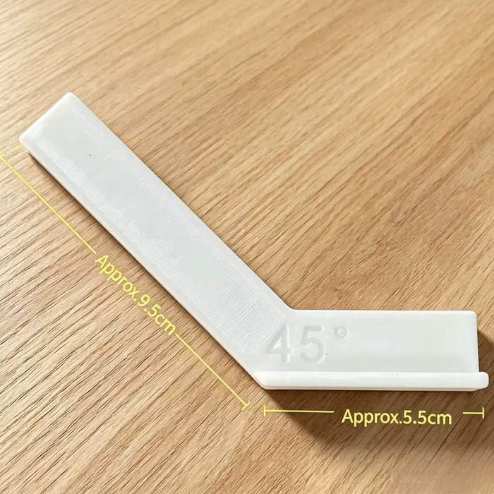 Pack double de gabarits d'angle pour le travail du bois à 45 degrés