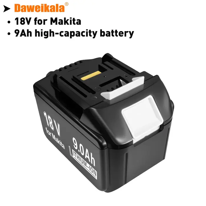 Batterie Rechargeable Li-Ion 18V 9Ah pour Makita