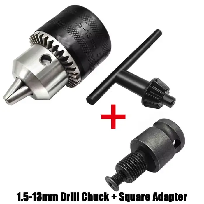 Mandrin de perçage de 1.5 à 13mm, embouts de pilote d'impact à montage 1/2-20UNF, tige hexagonale de