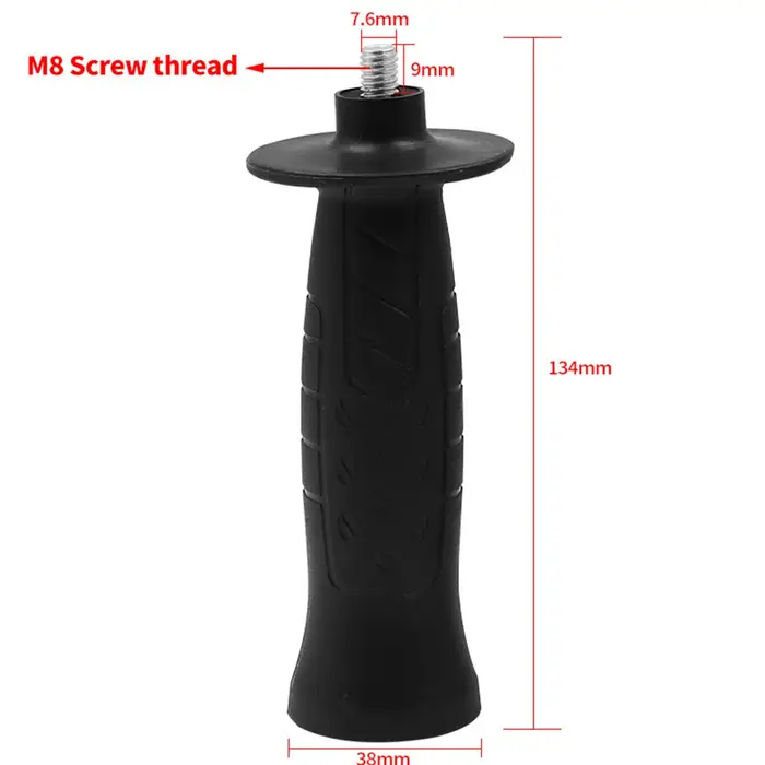 Poignée latérale auxiliaire à filetage de 8mm/10mm