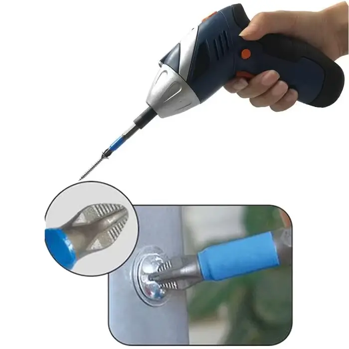 Jeu d'embouts de tournevis anti-brûlure, tige hexagonale magnétique, convient à la perceuse électriq