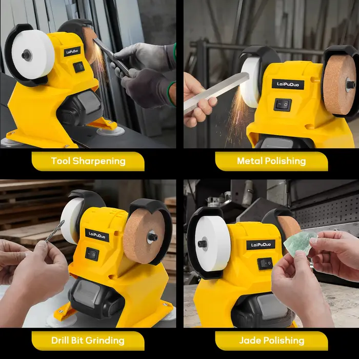 Meuleuse de banc sans fil 5500 tr/min