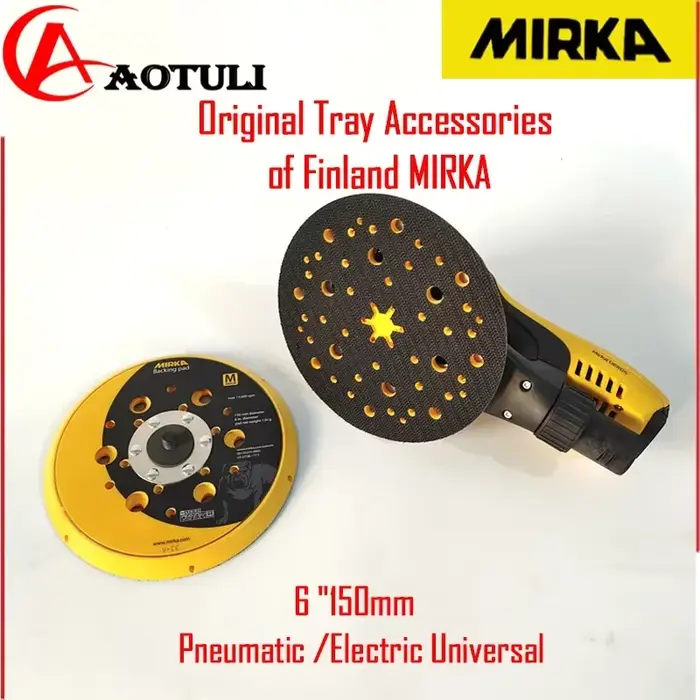 MIRKA plateau d'origine pour ponceuse finlandaise