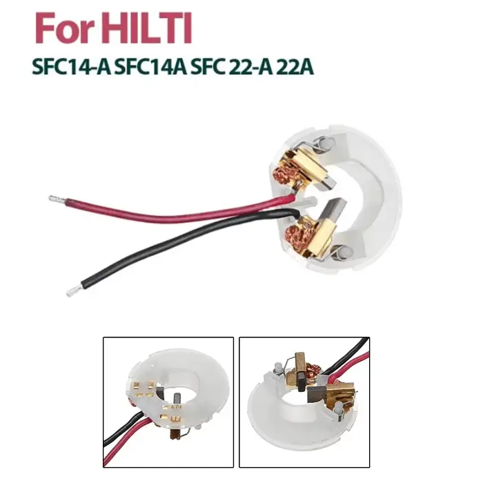 Porte-brosse en carbone pour moteur HILTI série SFC14-A 14A SFC 22-A 22A