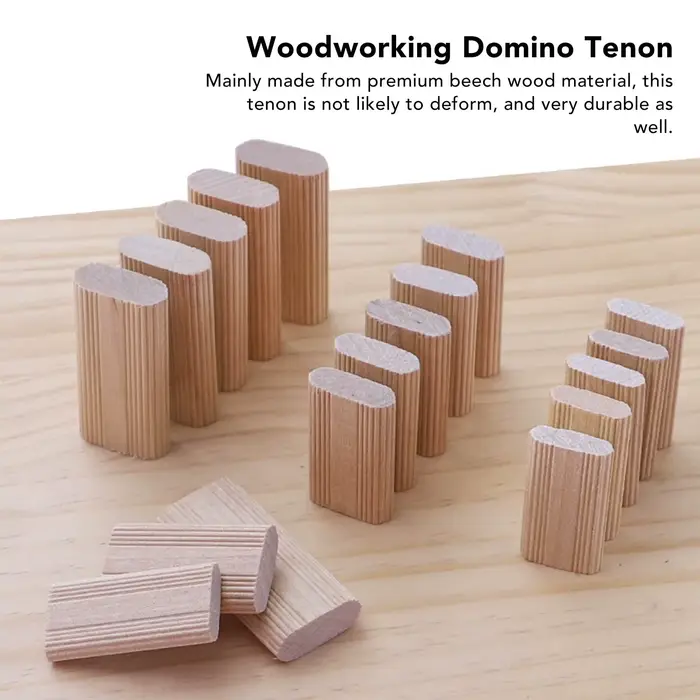 Domino Tenon bois de hêtre 8x40mm tonnes en vrac accessoire de travail du bois pour le positionnemen