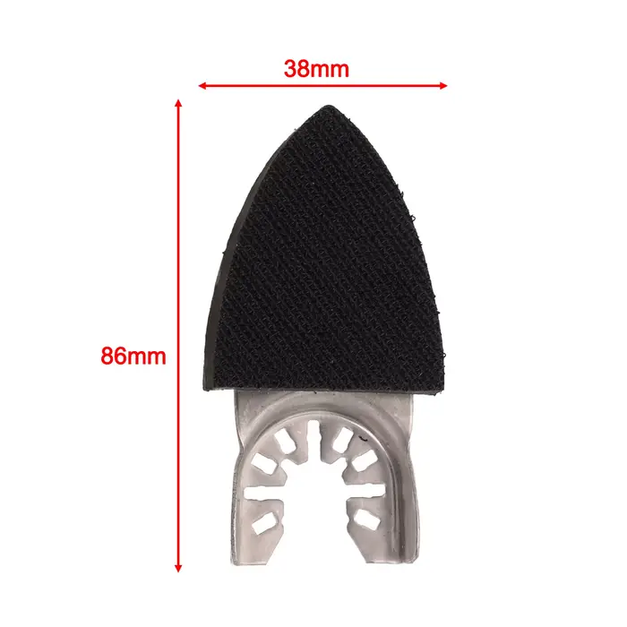 Triangle oscillant Multitool oscillant doigt tampon de ponçage disque de ponçage ponçage doigt Pad M
