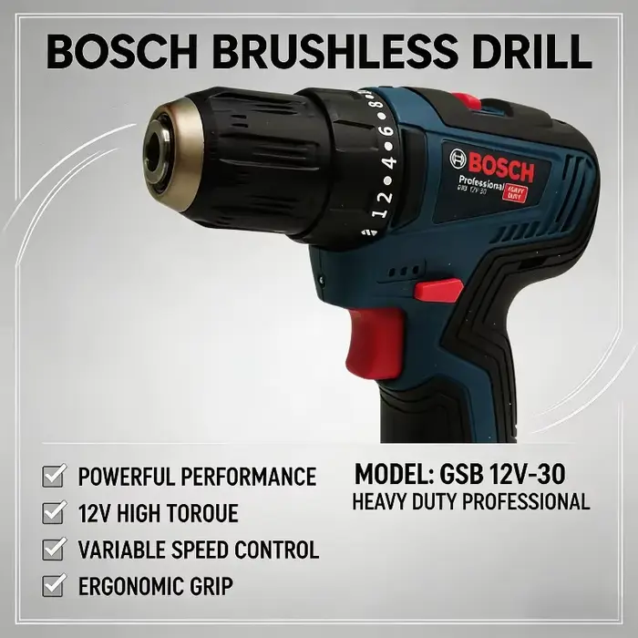 Perceuse à percussion sans fil Bosch GSB 12V-30 12V Max
