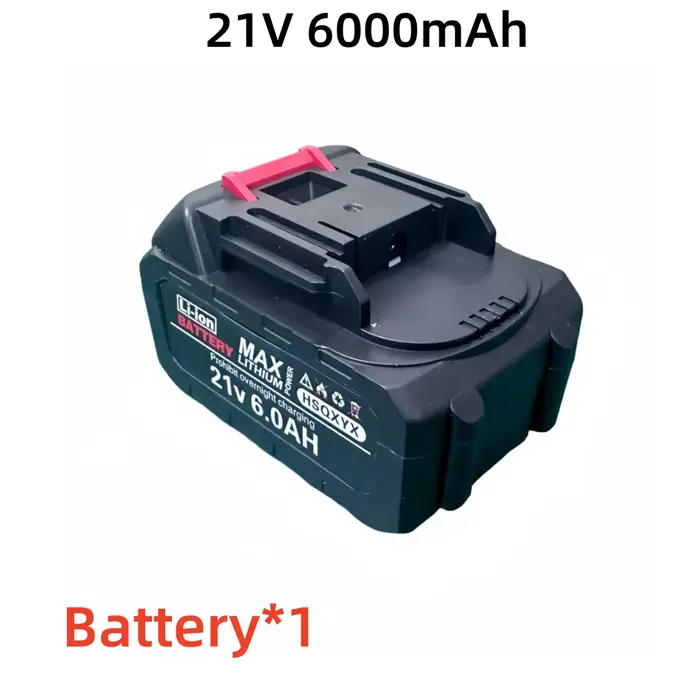 Batterie rechargeable 6,0 Ah 18 V pour outils électriques Makita 18 V, meuleuse d'angle, scie, tourn