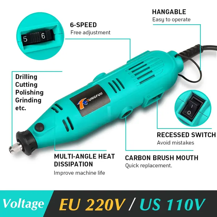 Mini perceuse Dremel 220V/110V