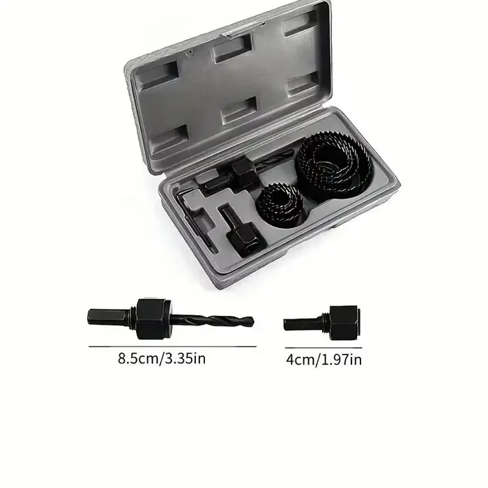 Kit de scie cloche en acier au carbone Durable