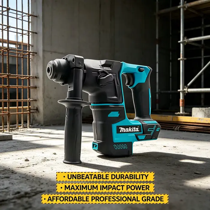Marteau perforateur sans fil Makita HR140D 10
