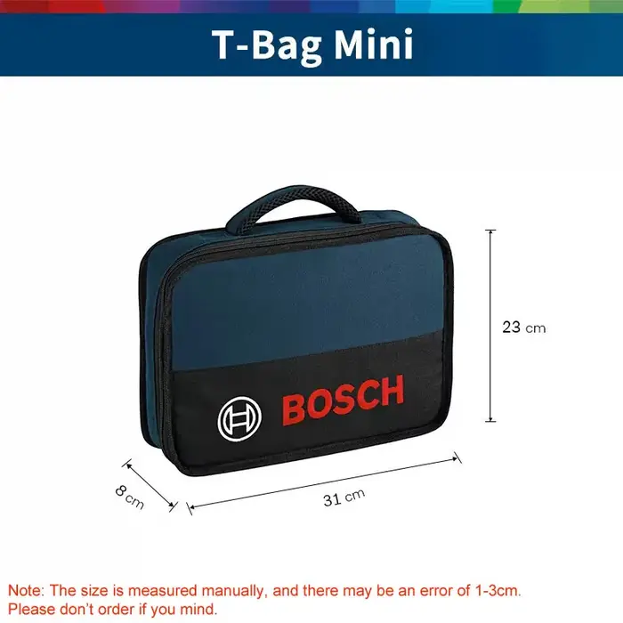 Bosch sacs en toile portables multifonctionnels entretien épaissi trousse à outils