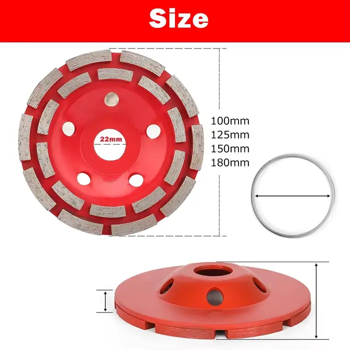 Disque de meulage diamant 100/115/125 /180MM