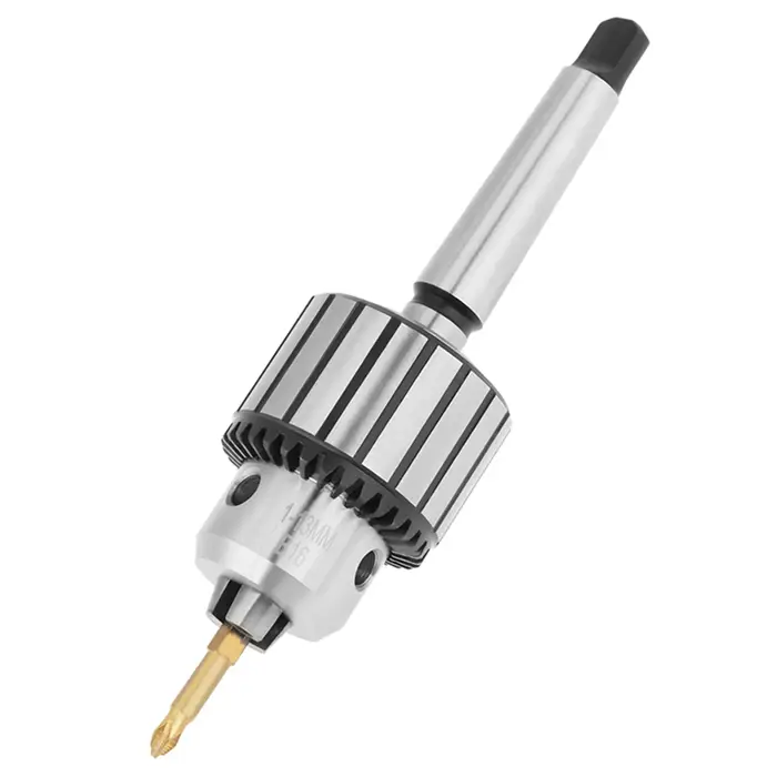 Mandrin de perçage pour mini tour MT2-B16 1-13 mm en acier à haute teneur en carbone