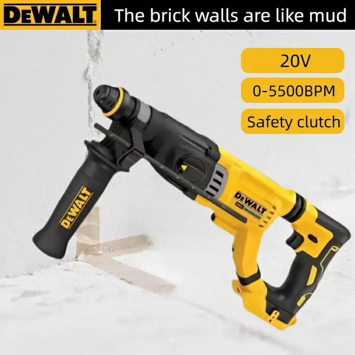 Marteau perforateur sans fil DEWALT DCH263 20V sans balais | Outil de perçage pour béton mural (batterie non incluse)
