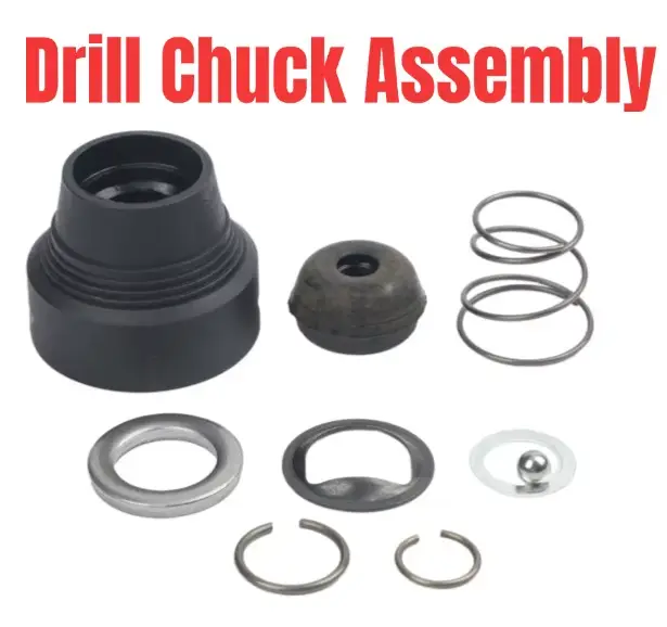 Kit de réparation de mandrin de perceuse à percussion SDS noir, pour outils électriques rotatifs HR2