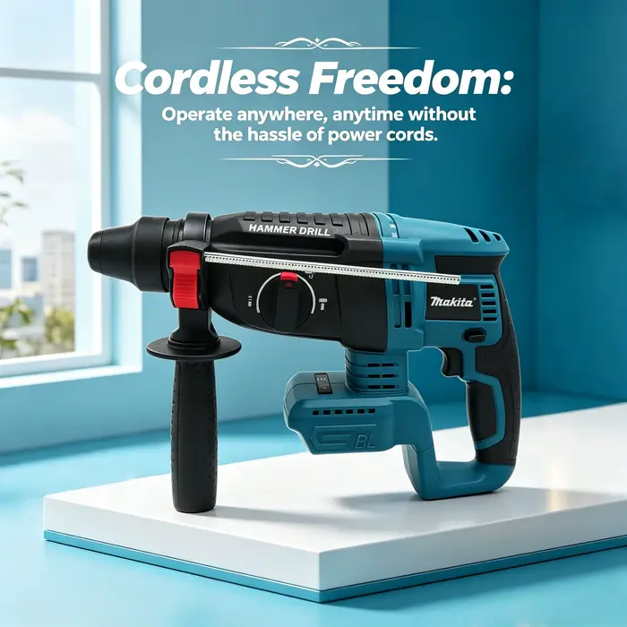 Makita Original 18V 26MM Perceuse à percussion sans balais
