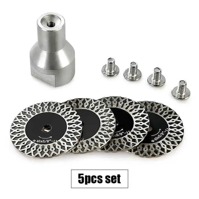 LOZLIN Lame de scie diamantée mini 40 mm avec filetage
