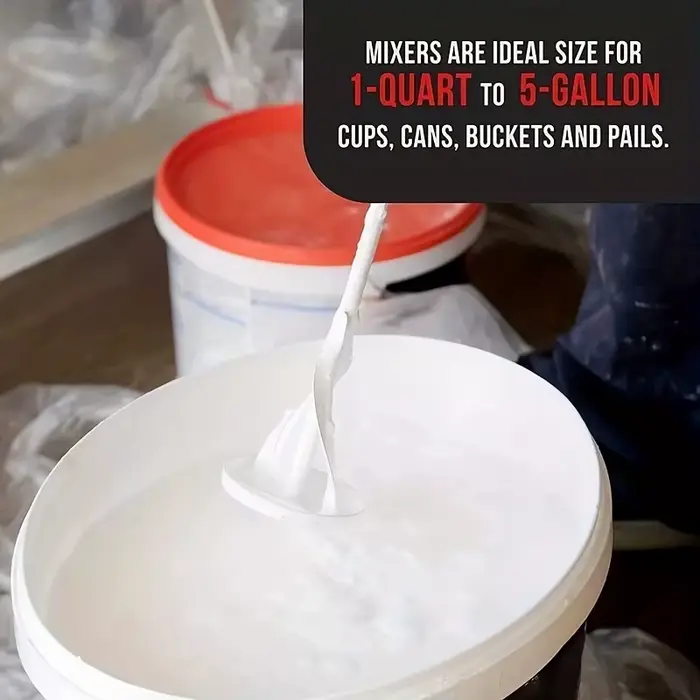 1 pièce Mélangeur de peinture pour perceuse