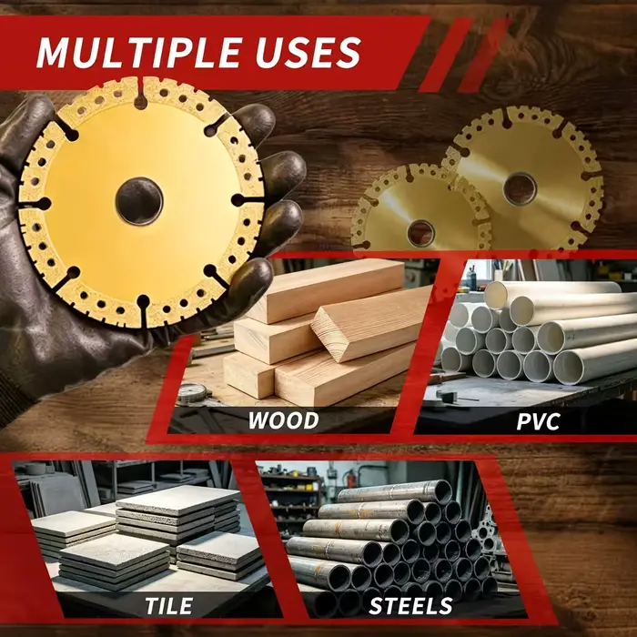 Kit de 13 scies cloches diamantées pour perçage à sec et humide