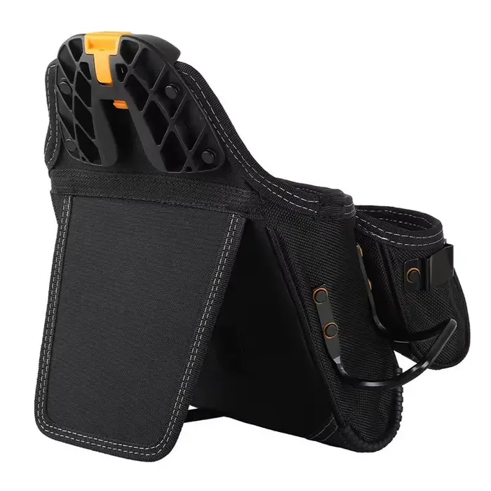 TOOLSTACK Ceinture porte-outils multifonctionnelle à double poche pour électricien