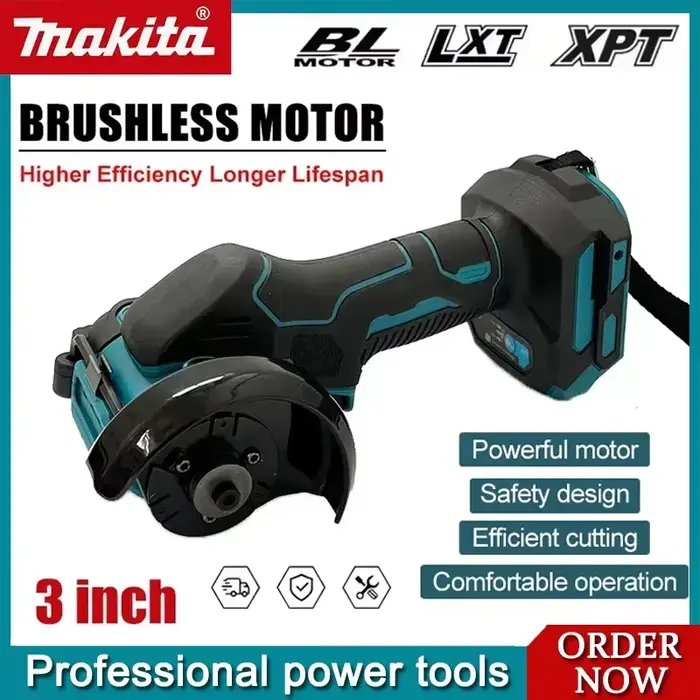 Meuleuse d'angle sans fil Makita 3 pouces