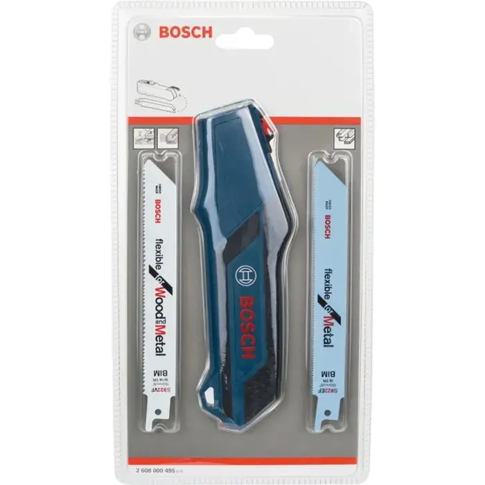 Bosch-Poignée de Scie à Main Professionnelle 2608000495, avec Scie Recip Sérique (1 x S 922 EF,1 x S 922 VF)