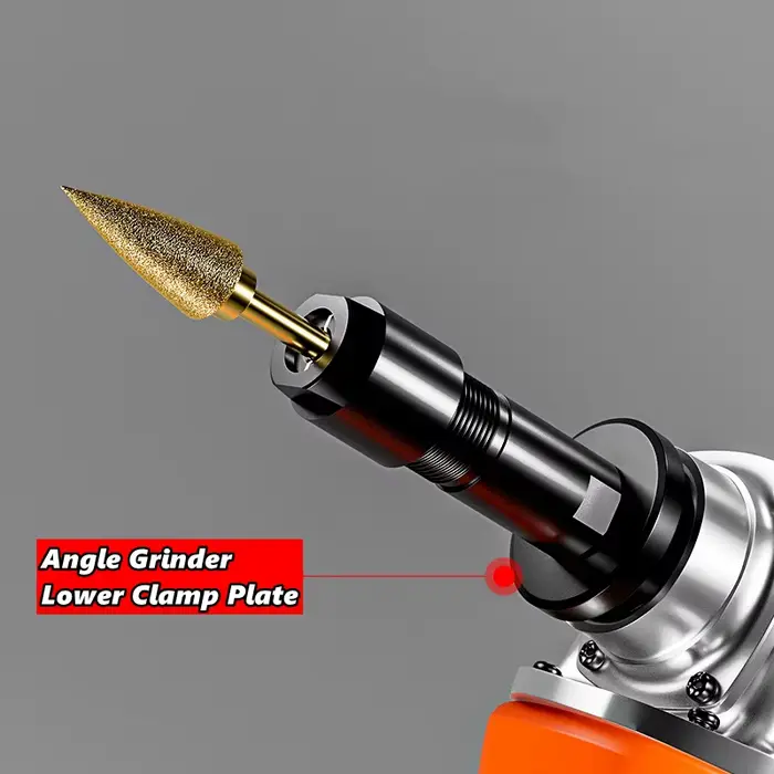 Adaptateur modifié pour meuleuse d'angle 3/6 mm