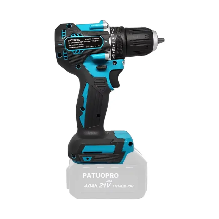 PATUOPRO-Perceuse électrique sans balais pour Makita, outils électriques rechargeables, pilote de perceuse sans fil, batterie 18V, couple Liqu100N. m, 21V