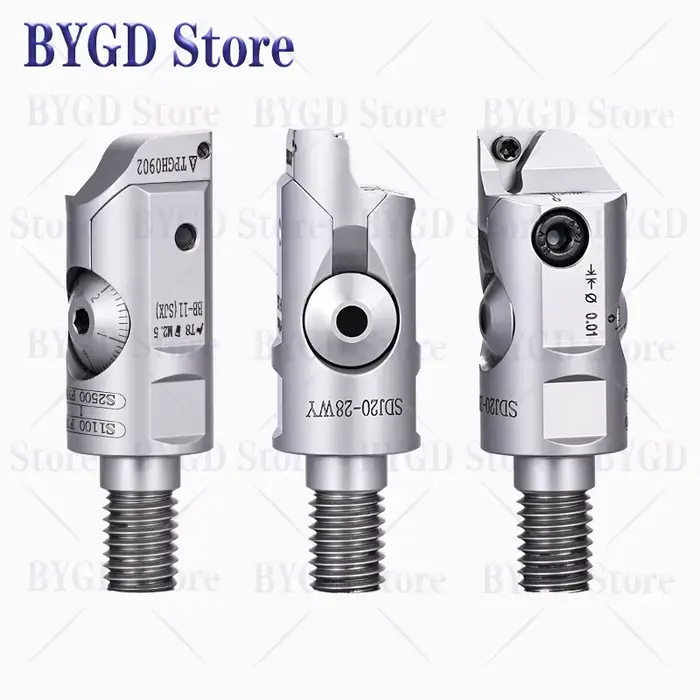 BYGD BT30 BT40 SDJ tête d'outil LBK CBK EWN RBH TCT dent de verrouillage SDJ10 SDJ12 SDJ14 SDJ16 SDJ20 SDJ25 M8 M10 M12 M16 M20 porte-outil