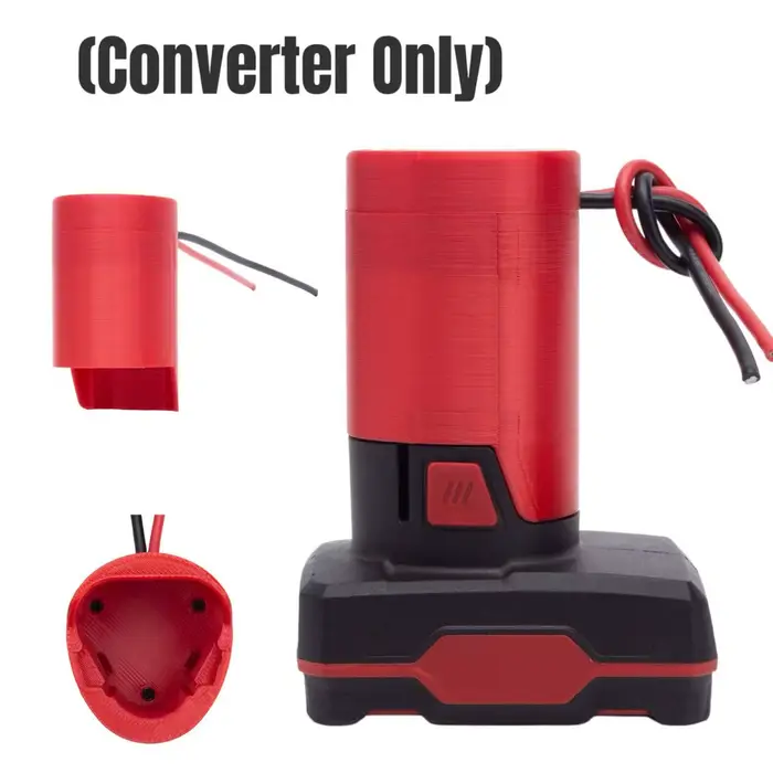 Adaptateur de batterie de convertisseur de bricolage pour adaptateur parkside 12v, convertisseur de