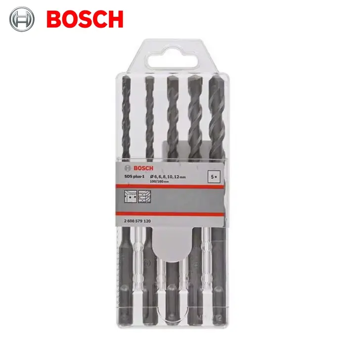 BOSCH SDS Plus-5X jeu de forets à percussion 5 pièces
