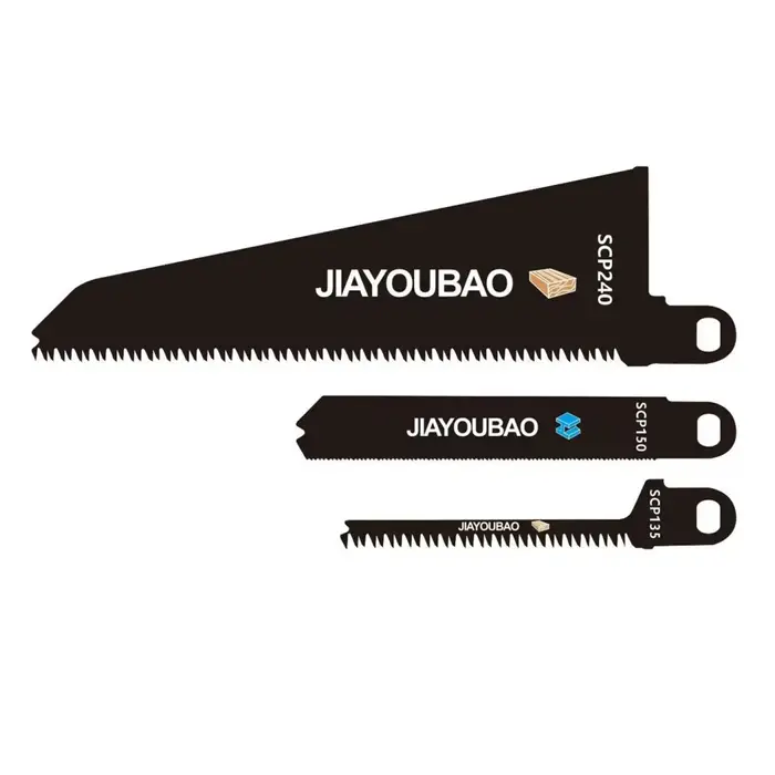 JIAYOUBAO lame de scie à main électrique de remplacement, Compatible avec la scie de navigateur Black+Decker, lame de coupe pour bois/métal/plastique