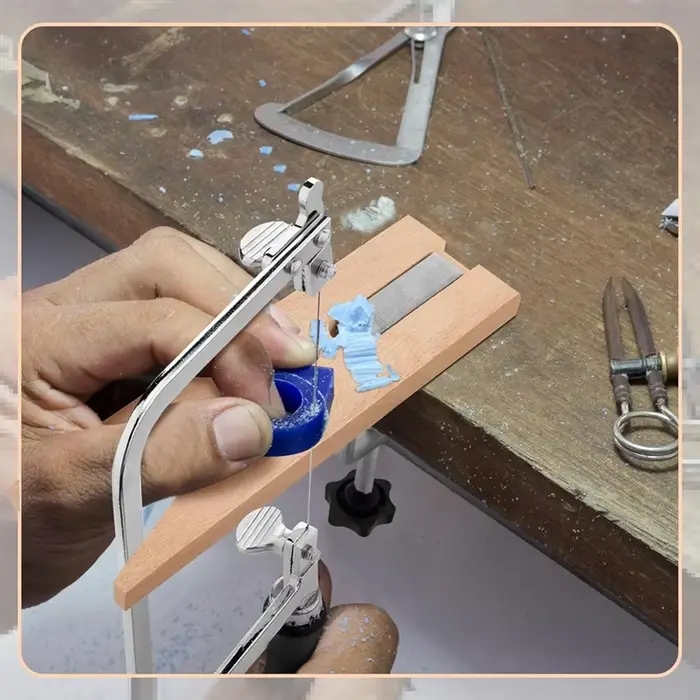 3 en 1 ensemble de scie de bijoutier professionnel cadre