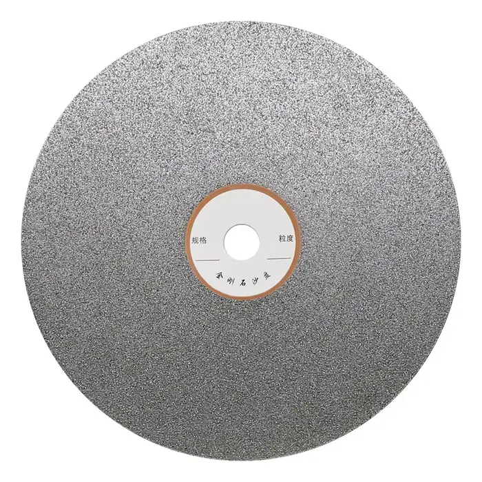 1 pièces 6 "150mm diamant enduit plat disque bijoux polonais meulage roue diamant disque de meulage 