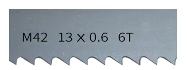 8" 9" 10" 12" 14" M42 lame de scie à ruban bimétallique 1140 1400 1425 1570 1790 2240 2560mm lame de