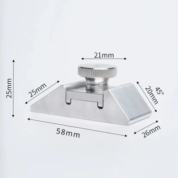 Support de papier abrasif en alliage d'aluminium durable