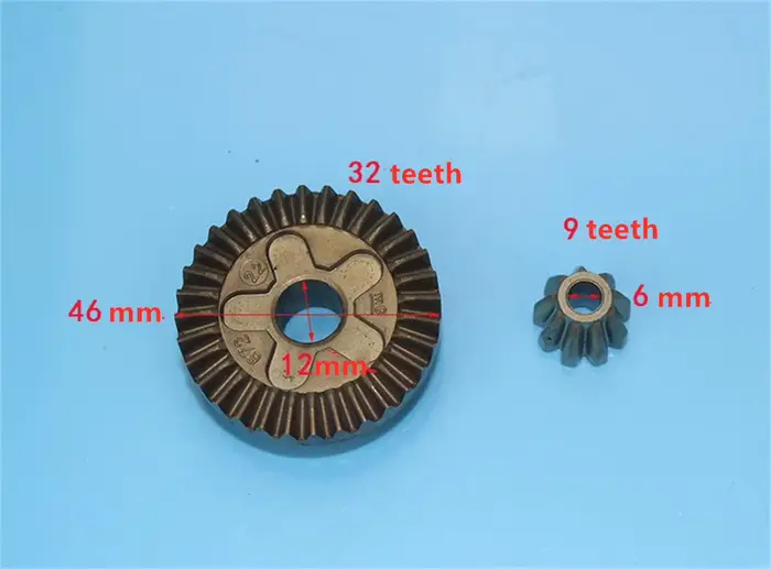 Engrenage de meuleuse d'angle adapté aux GWS6-100 Bosch 6-125 8-100 8-125C