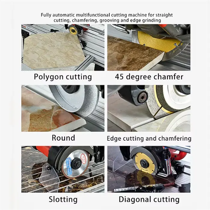 Machine de découpe de carreaux électrique entièrement automatique 2500W