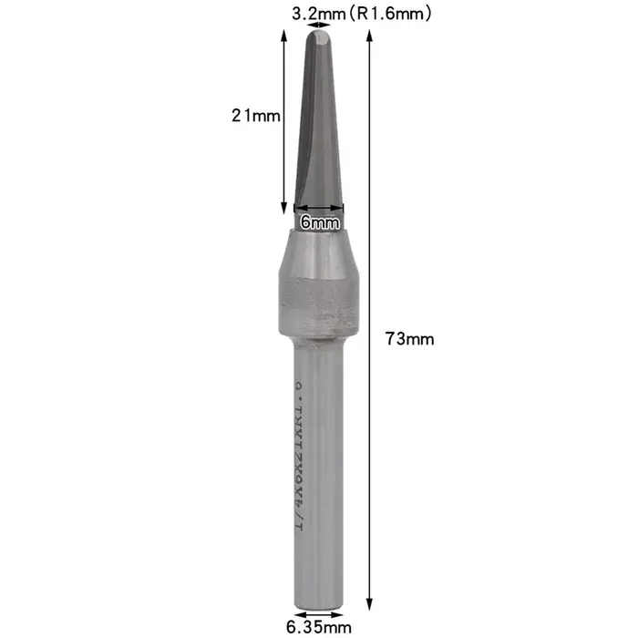 TCT – fraise à rainurer pour le travail du bois, outils de précision en forme de V pour la flexion d