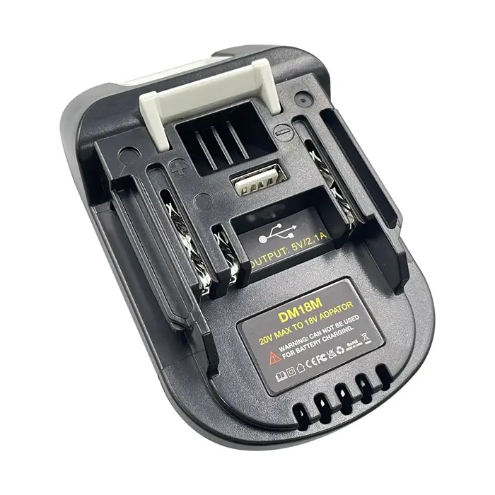 Adaptateur de batterie pour Milwaukee pour Dewalt pour Makita Bl1830 Bl1850 Batteries pour outils